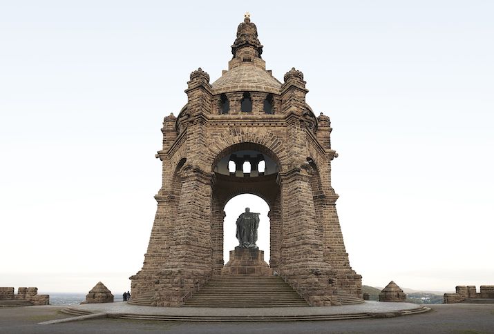 Das Kaiser-Wilhelm-Denkmal an der Porta Westfalica