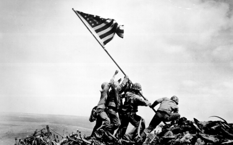 Flag Raising on Iwo Jima, Joe Rosenthal, Associated Press, February 23, 1945