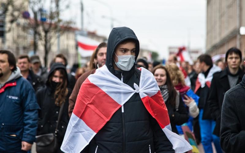 March of the national flag 