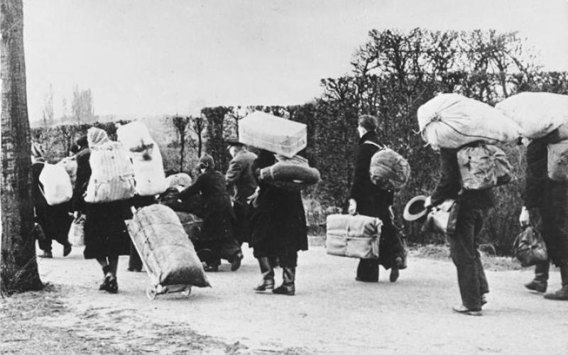 Flüchtlinge 1945