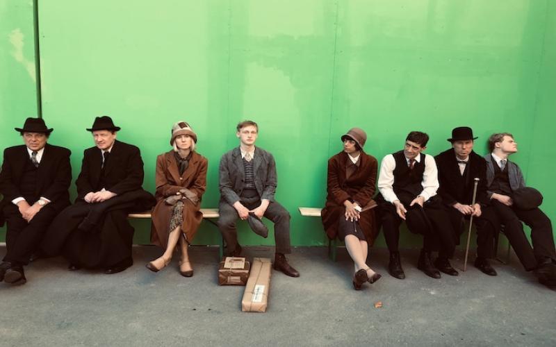 Kompars*innen am Set von Babylon Berlin