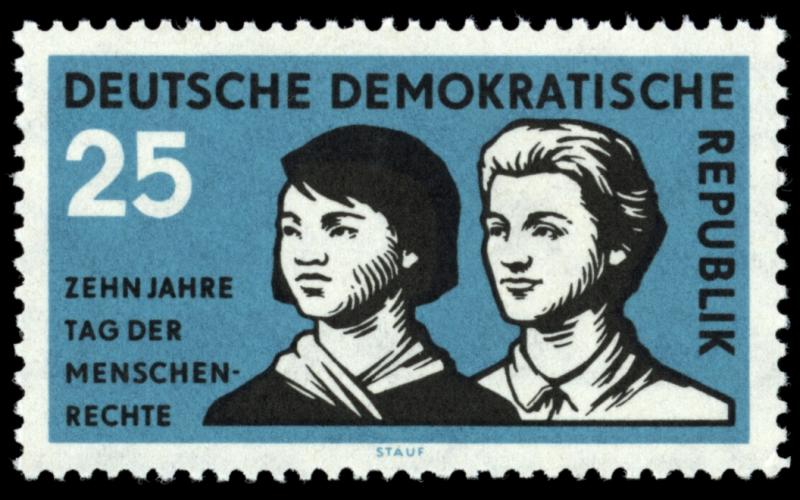 Stamps of Germany (DDR) 1958