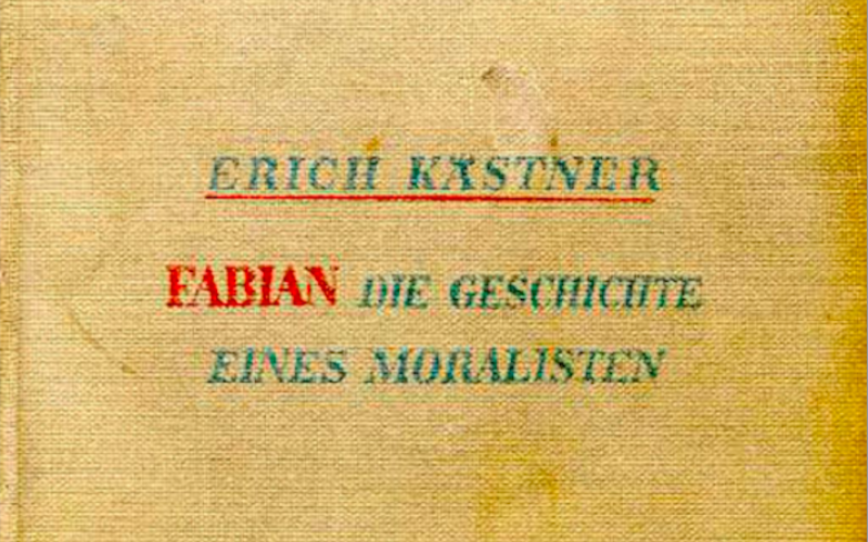 Cover des Romans Fabian von Erich Kästner