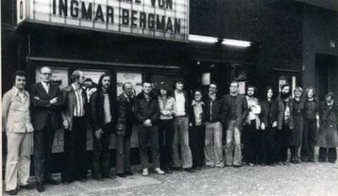 Die Mitarbeiter*innen von Arsenal und Forum 1976