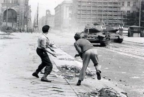 17 Juni 1953, Leipziger Straße, Berlin