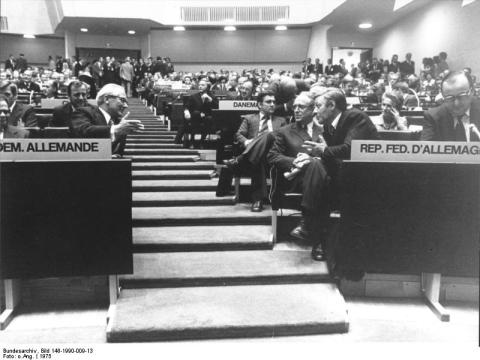 KSZE Konferenz in Helsinki 1975 