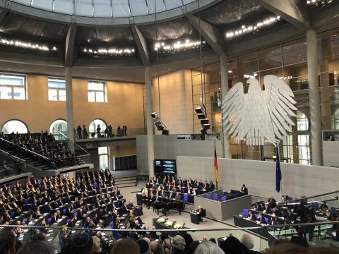 Holocaust-Gedenkstunde im Bundestag, 31.1.2018