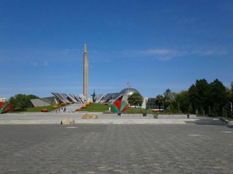 Die Anlage des Museums im Quartal „Minsk – Heldenstadt“. © Kristiane Janeke, Minsk 2014.