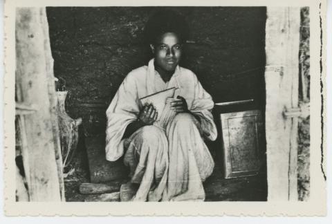 A Young Woman with a Comb, Unknown Location & Date, Private Collection of Maaza Mengiste.