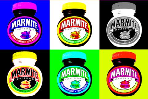 Marmite Pop art