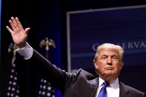 Donald Trump at CPAC 2011 in Washington, D.C.