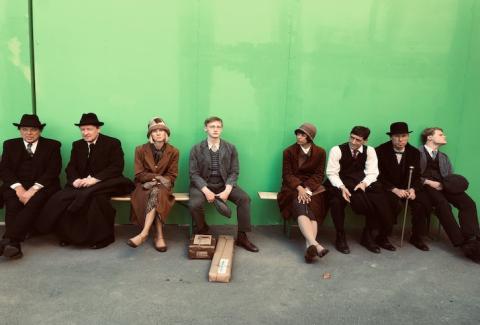 Kompars*innen am Set von Babylon Berlin