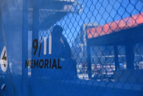 9/11 memorial, Foto: Marco, aufgenommen am 5. April 2012