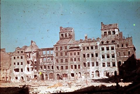 Zerstörte Innenstadt, Warschau 1944