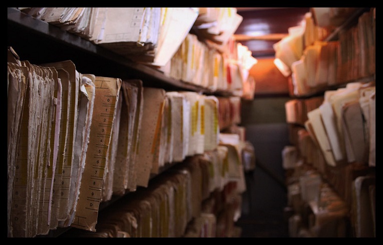 Medical History Files in a Venzuelan Archive