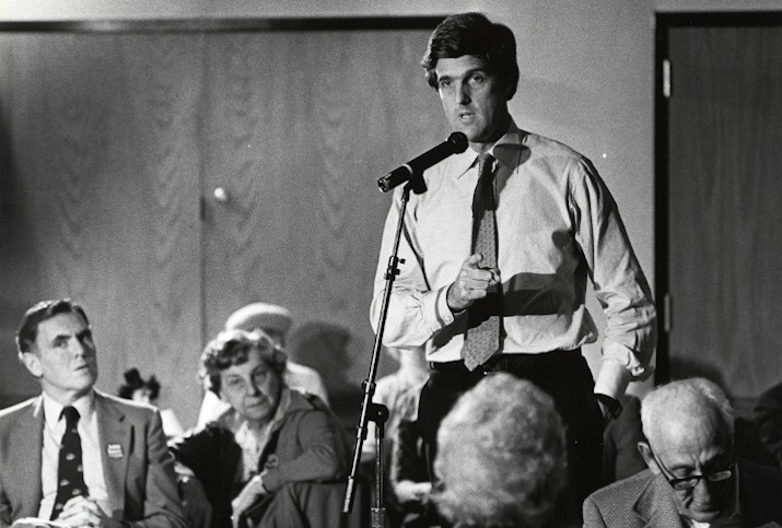 John Kerry 1984 in Boston