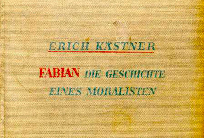 Cover des Romans Fabian von Erich Kästner